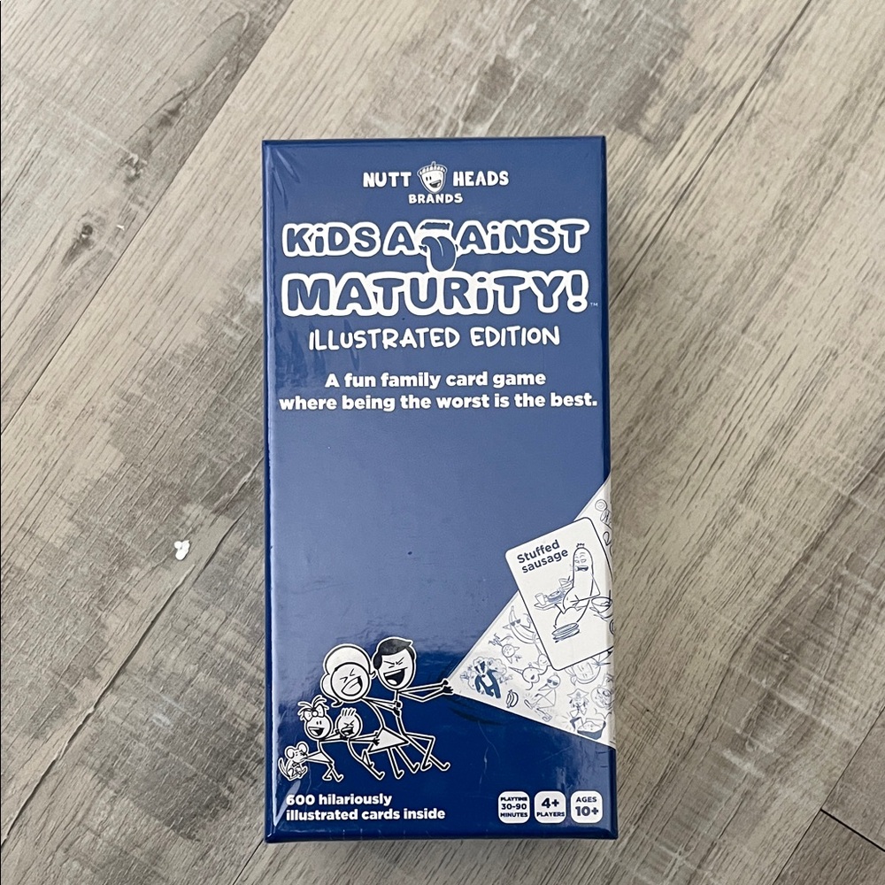 Kids Against Maturity: Funny Family Card Game for Kids & Adults